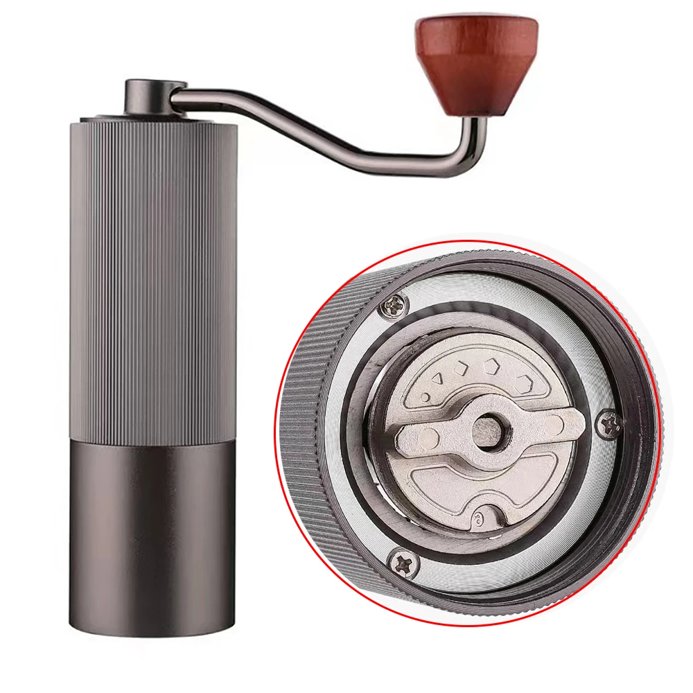 

Chestnut C3 Manual Coffee Grinder Stainless Steel Hand Handmade Burr Coffee Grinder Mini Coffee Milling Tools Coffee Accessories