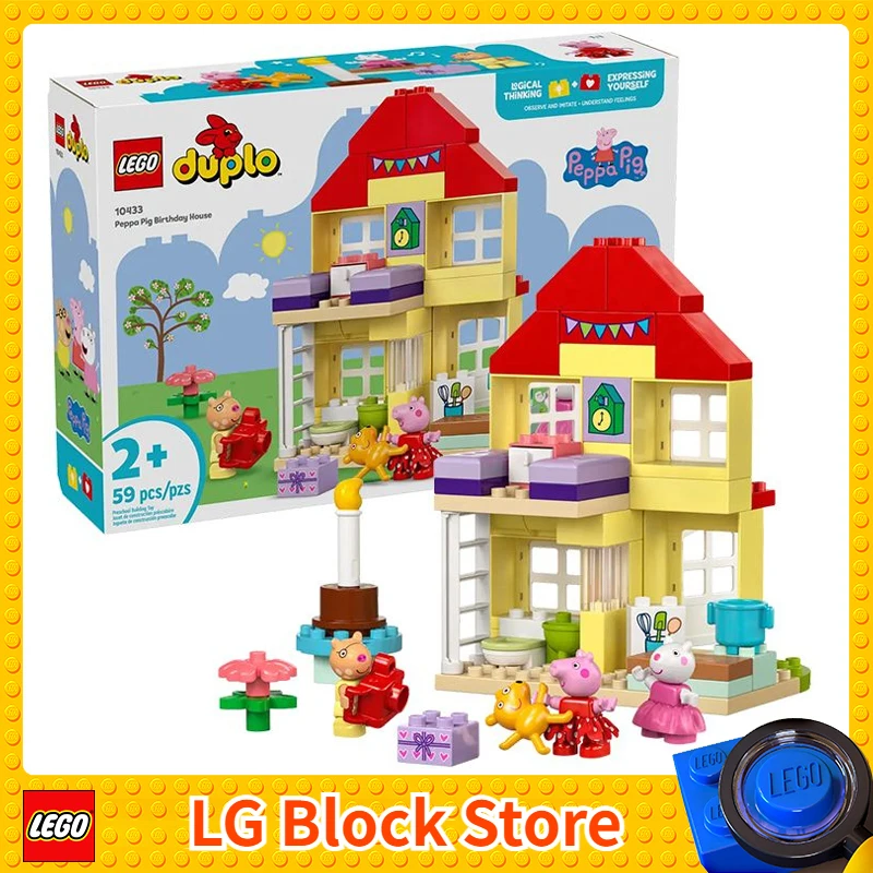 LEGO 10433 DUPLO Peppas Geburtstagshaus игрушки для детей 2 Plus лет (59 шт.)