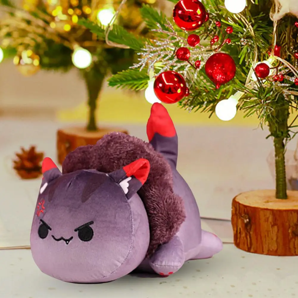 

25 см милая мягкая кукла-животное, плюшевая подушка, Успокаивающая игрушка, игрушка-кошка, кукла, подушка, уютное прикосновение, декоративная