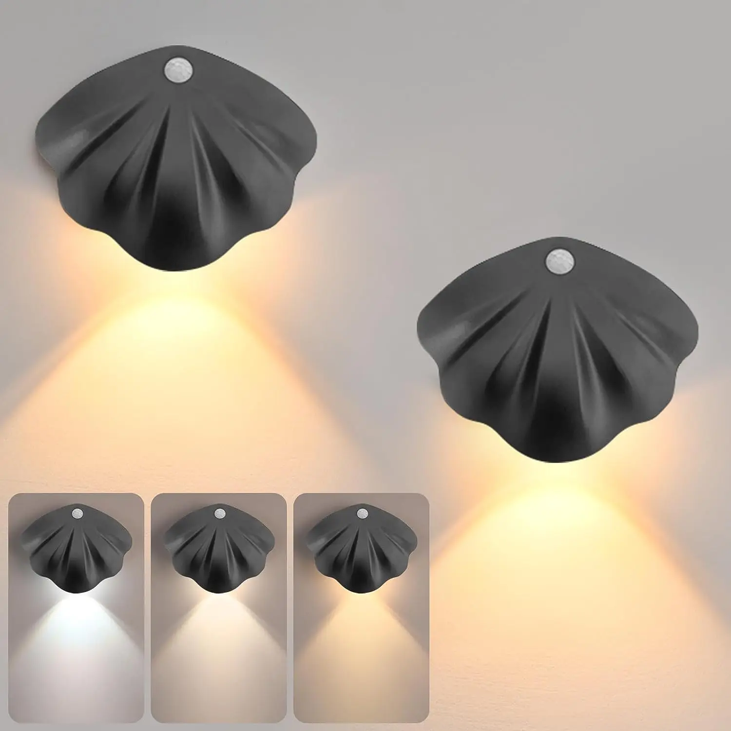 

Wireless Motion Sensor LED Night Lights USB Charging Wall Light Energy Saving Bedroom Corridor Cabinet Bathroom Night Lamps