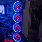 DIY 14 см * 14 см крышка вентилятора акриловая крышка используется для 140 мм радиатор 140 мм вентилятор с крутым логотипом для охлаждения корпуса компьютера