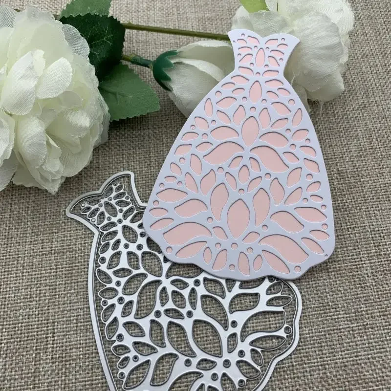 Кружевное украшение для платья металлические штампы DIY скрапбукинг декоративное