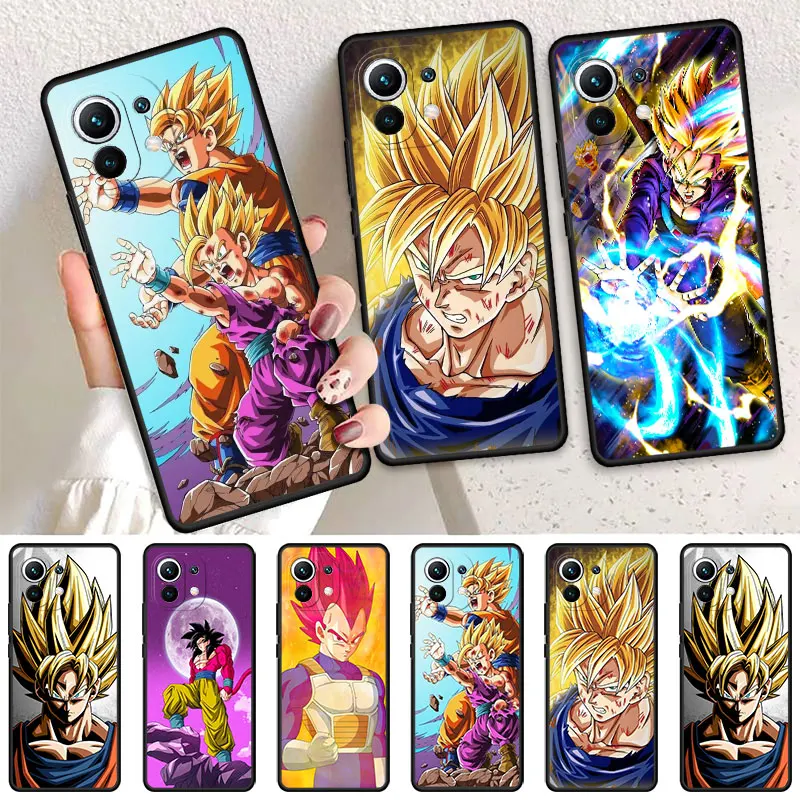 

Чехол для Xiaomi Mi Poco X3 NFC 11T Pro 11 Lite 12 X5 13 X4 GT 10T 9T M5 M3 C40 F1, силиконовый чехол для телефона D-Dbz Super Saiyan Funda