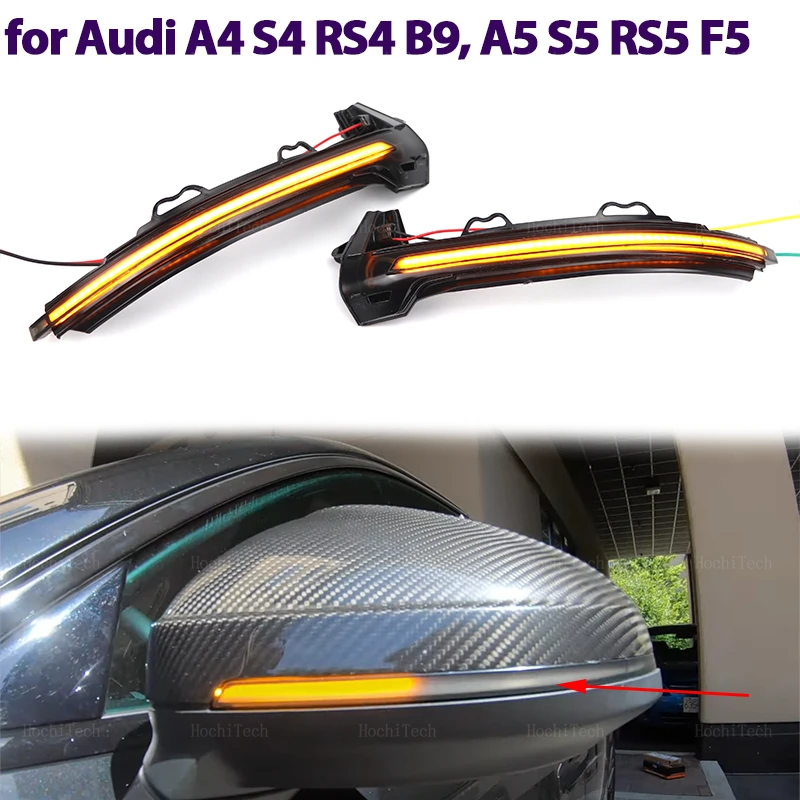 Светодиодный динамический указатель поворота бокового зеркала мигалка