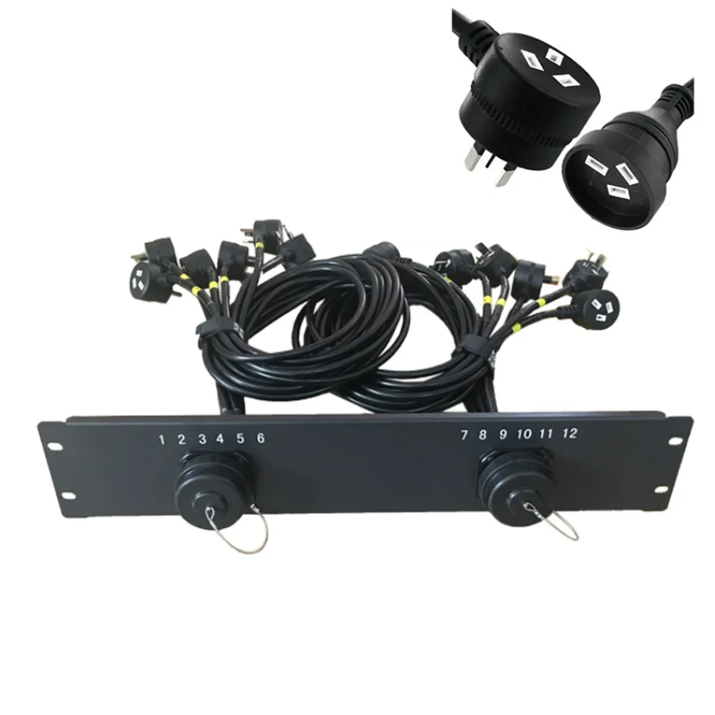 

19 core to AU Piggyback plugs electric panel for power distribution equipment