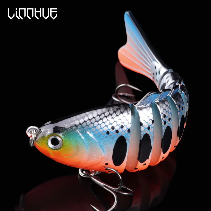 

LINNHUE New 10cm 16g Sinking Wobblers Fishing Lure Jointed Swimbait Hard Bait Artificial Bait For Pike/Bass Fishing Tackle Lure