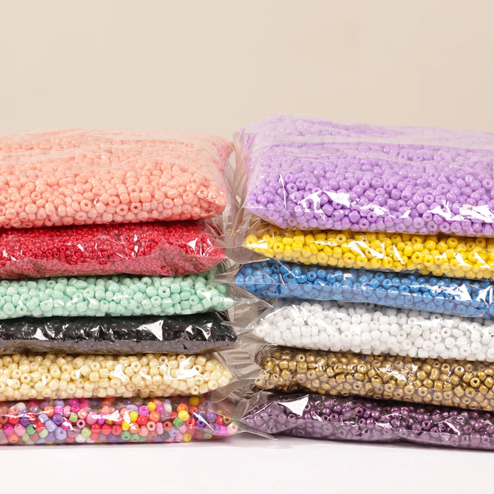 15 г 2/3/4 мм очаровательный чешский стеклянный бисер DIY Браслеты Ожерелье Проставка