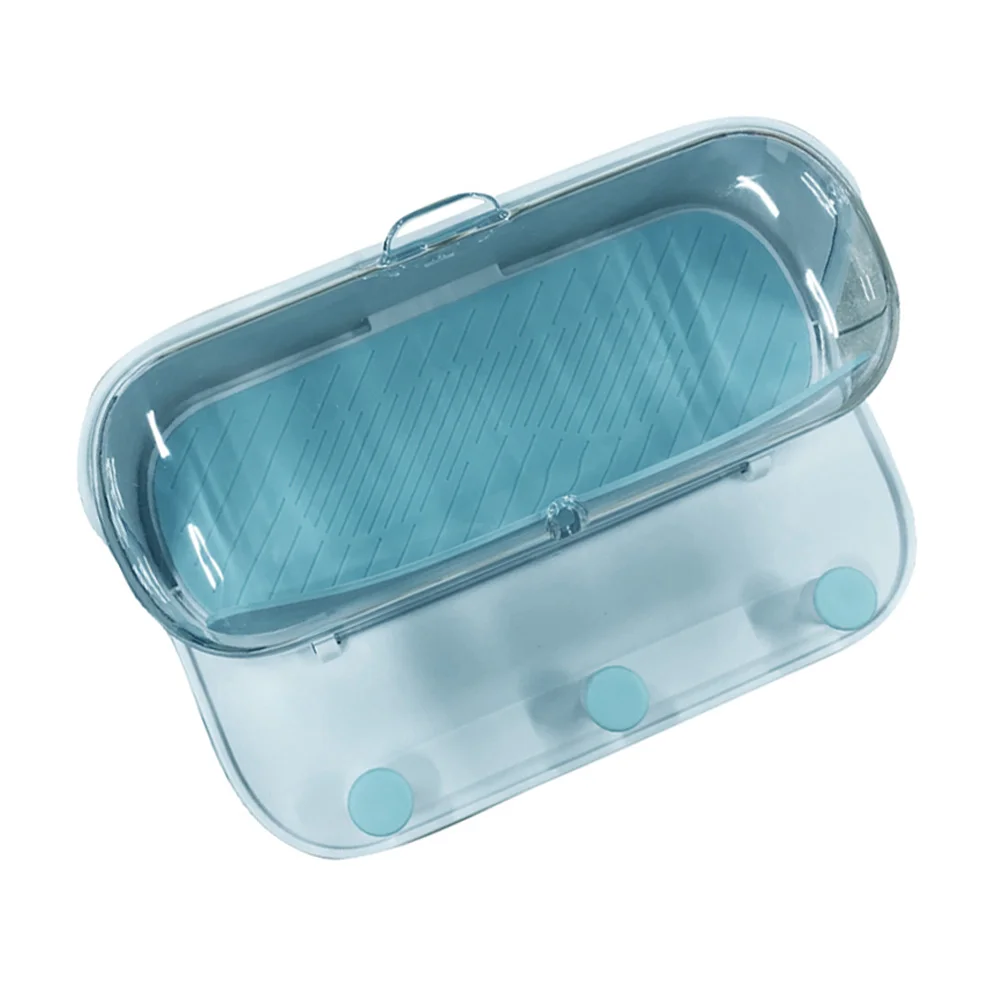 

1Pc Glasses Storage Holder Protective Storage Holder Jewelry Case (Blue)