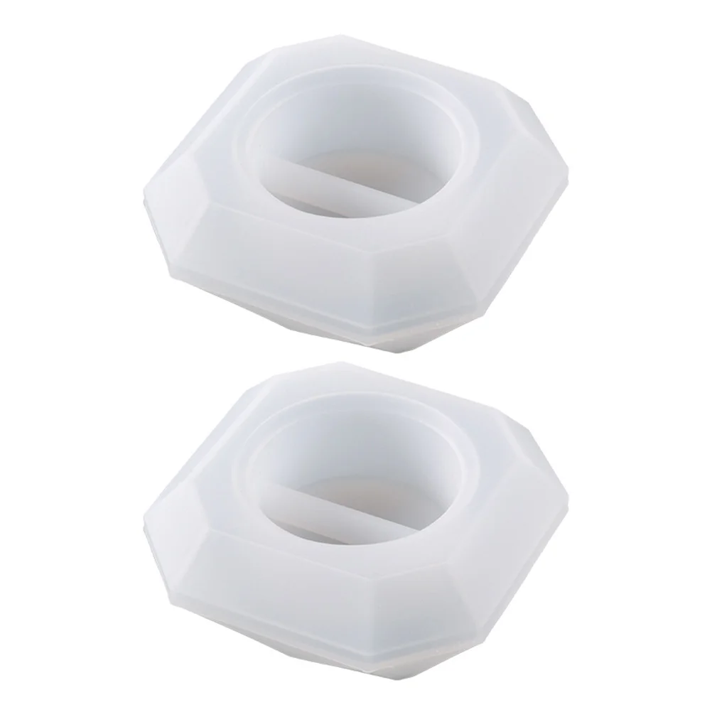 

Moldholder Candlestick Silicone Resin Mould Molds Tealight Epoxy Diy Diamond Castingsoap Crystal Making Lotus Stand Shaped Base