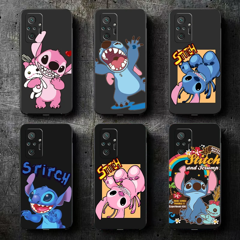 

Lilo & Stitch: The Series Phone Case For Xiaomi Redmi 7 7A 8 8A 8T 8 2021 9 9T 9A 9C 9S 7 8 9 Pro 5G Carcasa Silicone Cover
