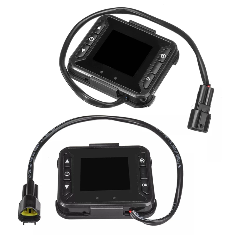 

12V 24V Air Heater LCD Monitor Switch +Remote Control For Car Track Parking Heater Controller