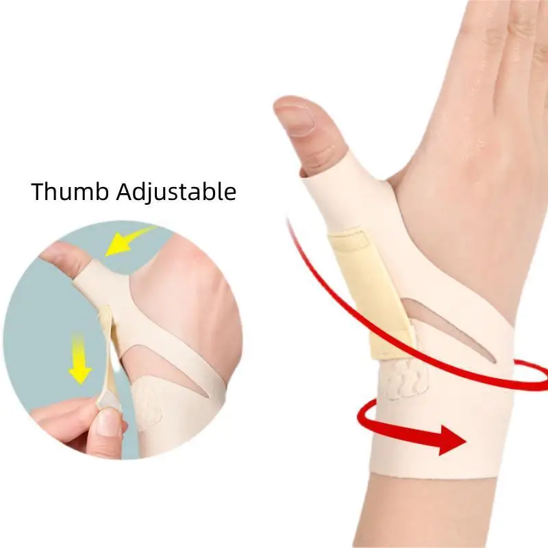 

Elastic Thumb Support Brace Thumb Compression Sleeve Protector for Relieving Pain Arthritis Joint Pain Tendonitis Sprains Sports