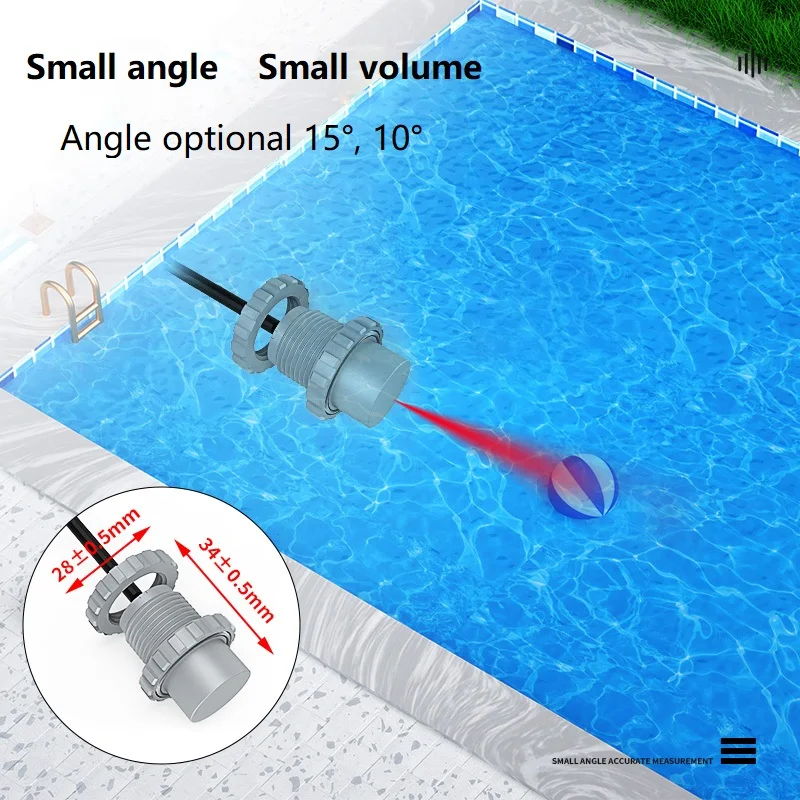 Ультразвуковой подводный датчик дальности для бассейна робот предотвращения