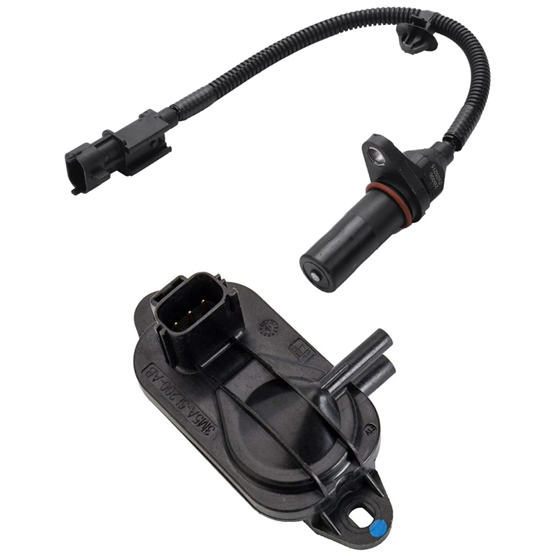 

2 Pcs Car Accessories: 1 Pcs Different Exhaust Gas Pressure Sensor DPF Sensor & 1 Pcs Crank Crankshaft Position Sensor