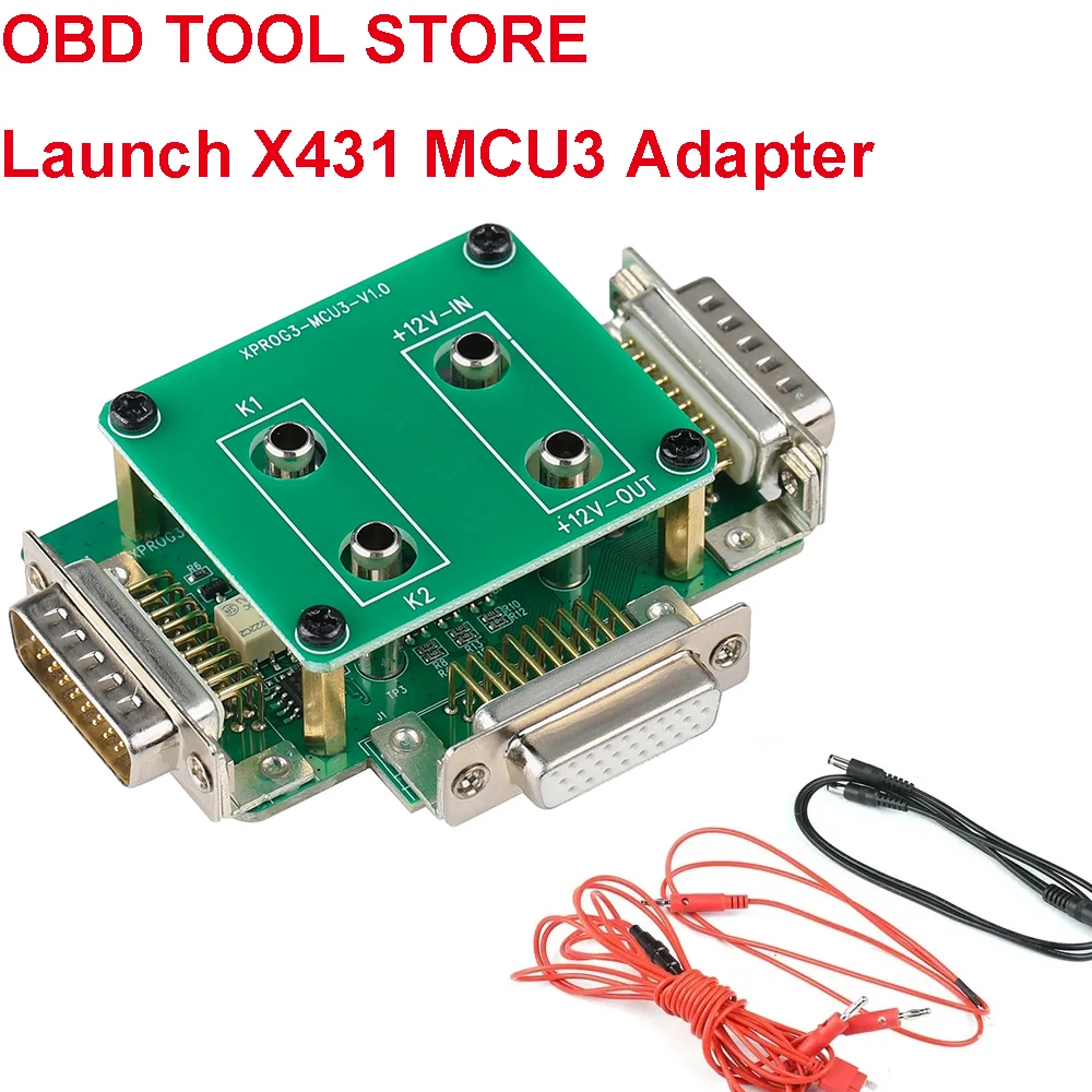 

LAUNCH X431 MCU3 Kit Anti-theft Adapter Immobilizer Programmer for X-431 IMMO ELITE X-PRO G3 GIII All Keys Lost and ECU TCU Read