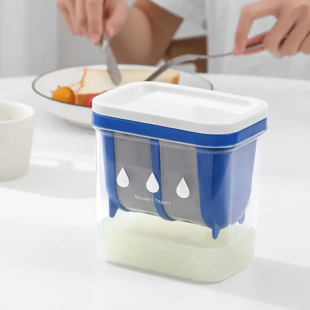 

Портативная Йогуртница, экологически чистый, для пищевых продуктов, долговечный бытовой, в японском стиле, фильтр для йогурта, фильтрация