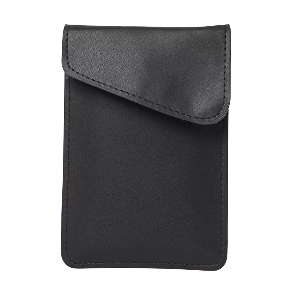 

With RFID Signal Blocking Shield Wallet Sealed Cell Phone Interior Car Key Anti Radiation Portable Black Faraday Bag Pouch