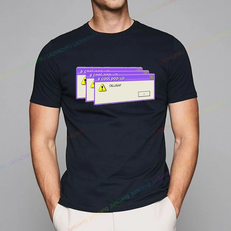 Уличная одежда с изображением ошибок Windows Xp мужская мужские рубашки забавные