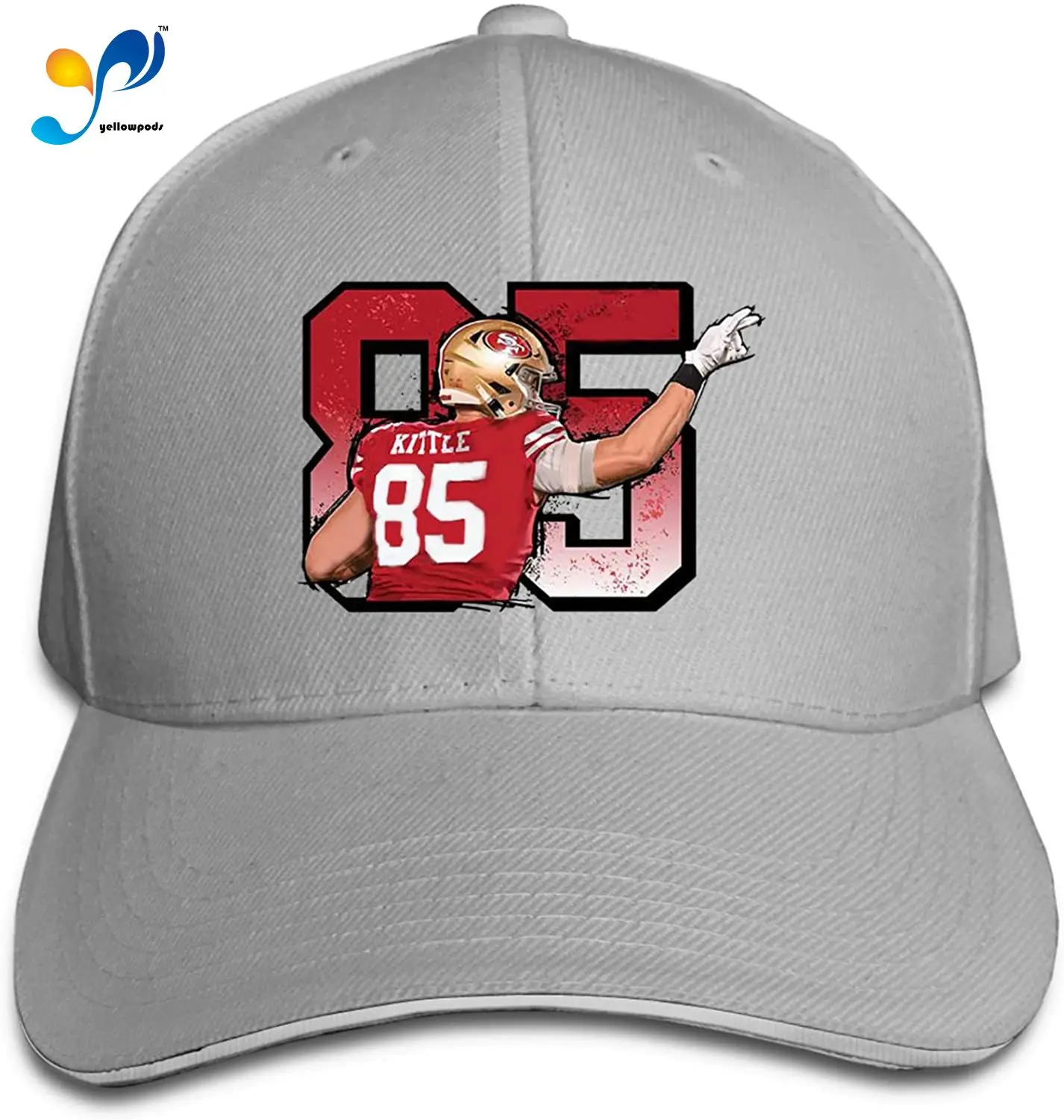 

George #85 Kittle 7 Woman And Boy's Unisex Pointed Cap Headgear