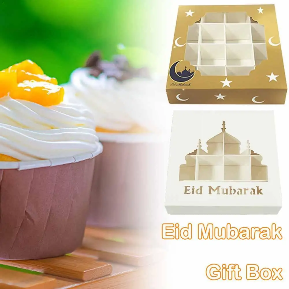 

Eid Mubarak Gift Box Chocolate Candy Packaging Box Ramadan Kareem Favors Box For Home Islamic Decor Muslim Party Supplies R3q5