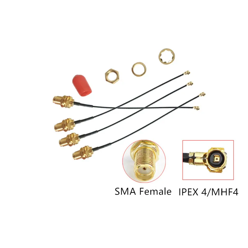 

Перегородка SMA с гнездовым разъемом на IPX IPEX U.FL MHF4 RF перемычка с отрезом для PCI Wi-Fi карты беспроводной маршрутизатор 0,81 мм Rocheuk