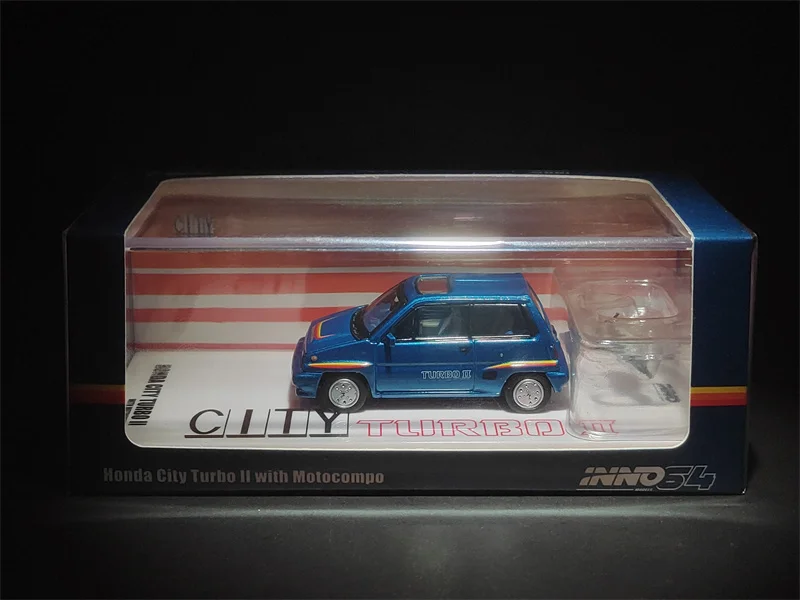 

Коллекция автомобилей Inno 1/64 City Turbo ll, лимитированная коллекция автомобилей Motocompo
