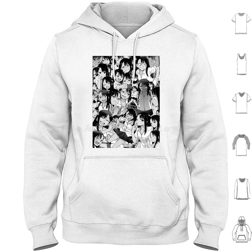 Nagatoro Ultimate Bully Hoodies Long Sleeve Ijiranaide San Dont Me Manga Anime Smug Sadism Femdom