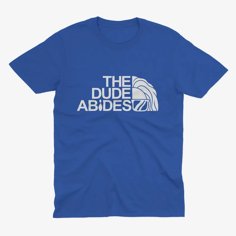 Рубашка в стиле ретро The Dude Abides Bowling — дизайн цитаты «Большой Лебовски», футболка Лебовски, фильм «Кине Братья», фильм (art.: 3920cd01b0dac) - 3920cd01b0dac