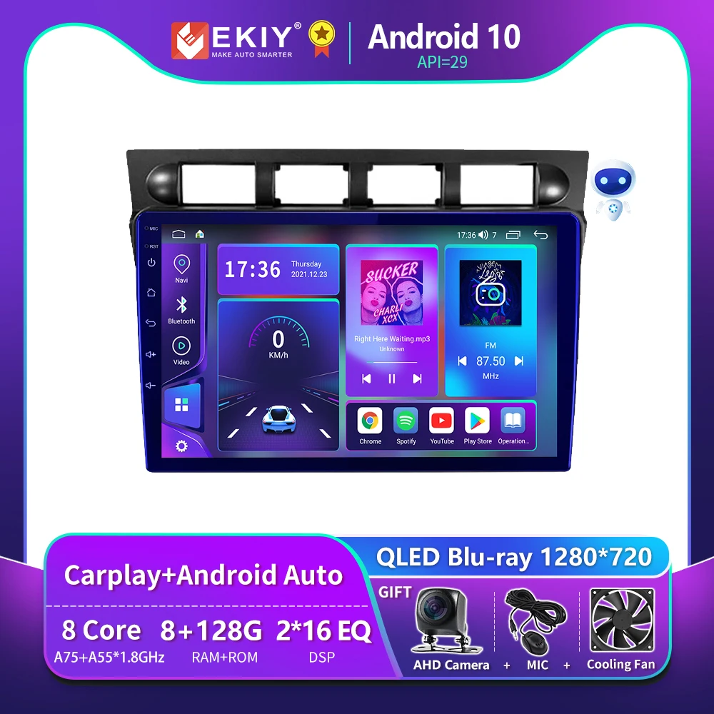 

EKIY T900 For Kia Picanto SA Morning 2004-2007 Car Radio Multimedia Player Blu-ray QLED Navigation GPS Android No 2 Din 2Din DVD