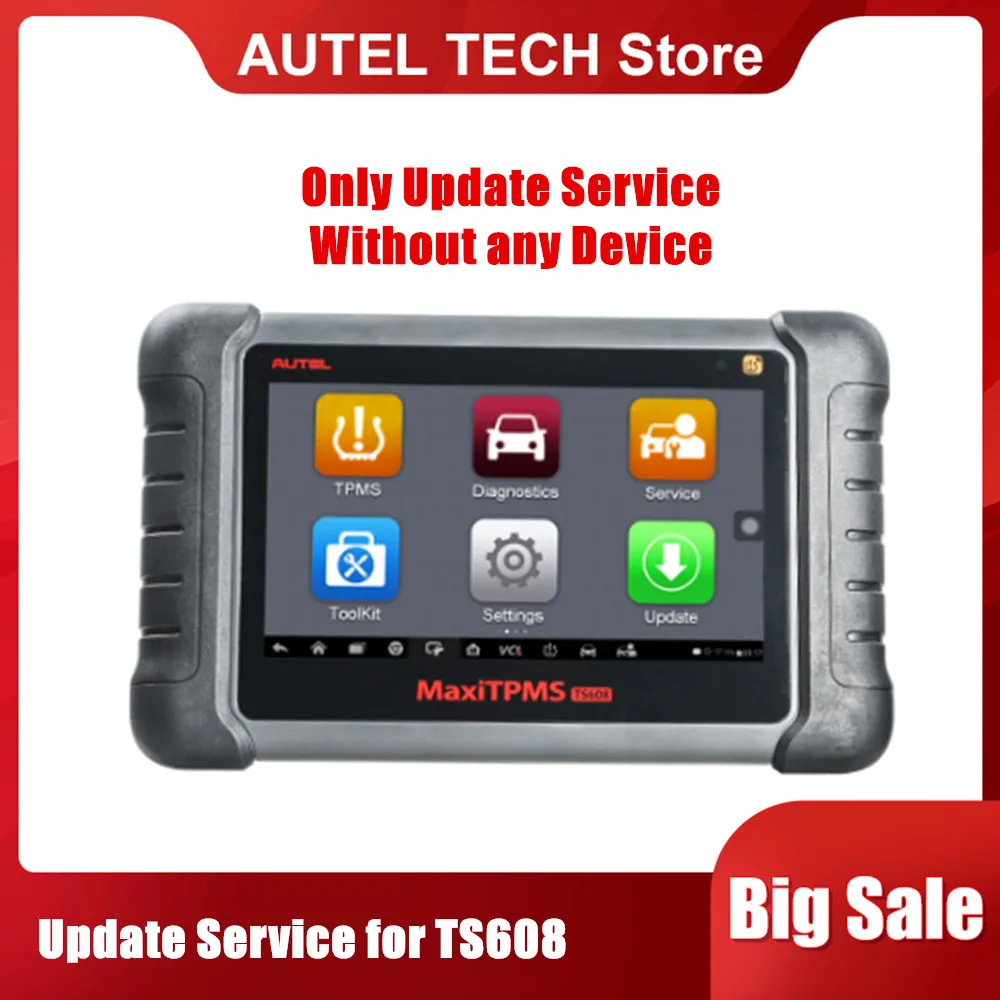 Autel MaxiTPMS TS608 полная система TPMS, один год обновления, карта авторизации программного обеспечения для TS608