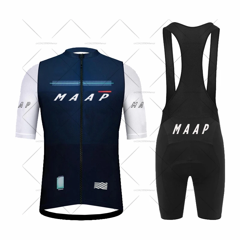 

2023 MAAP летняя Джерси с коротким рукавом, комплект для велоспорта, дышащая рубашка для шоссейного велосипеда, униформа для горного велосипеда...