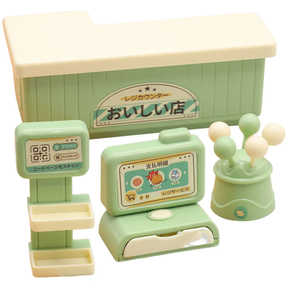 

Decorate Child Cash Register Toy Playing House Prop Simulation Calculator Kids Educational Store Game