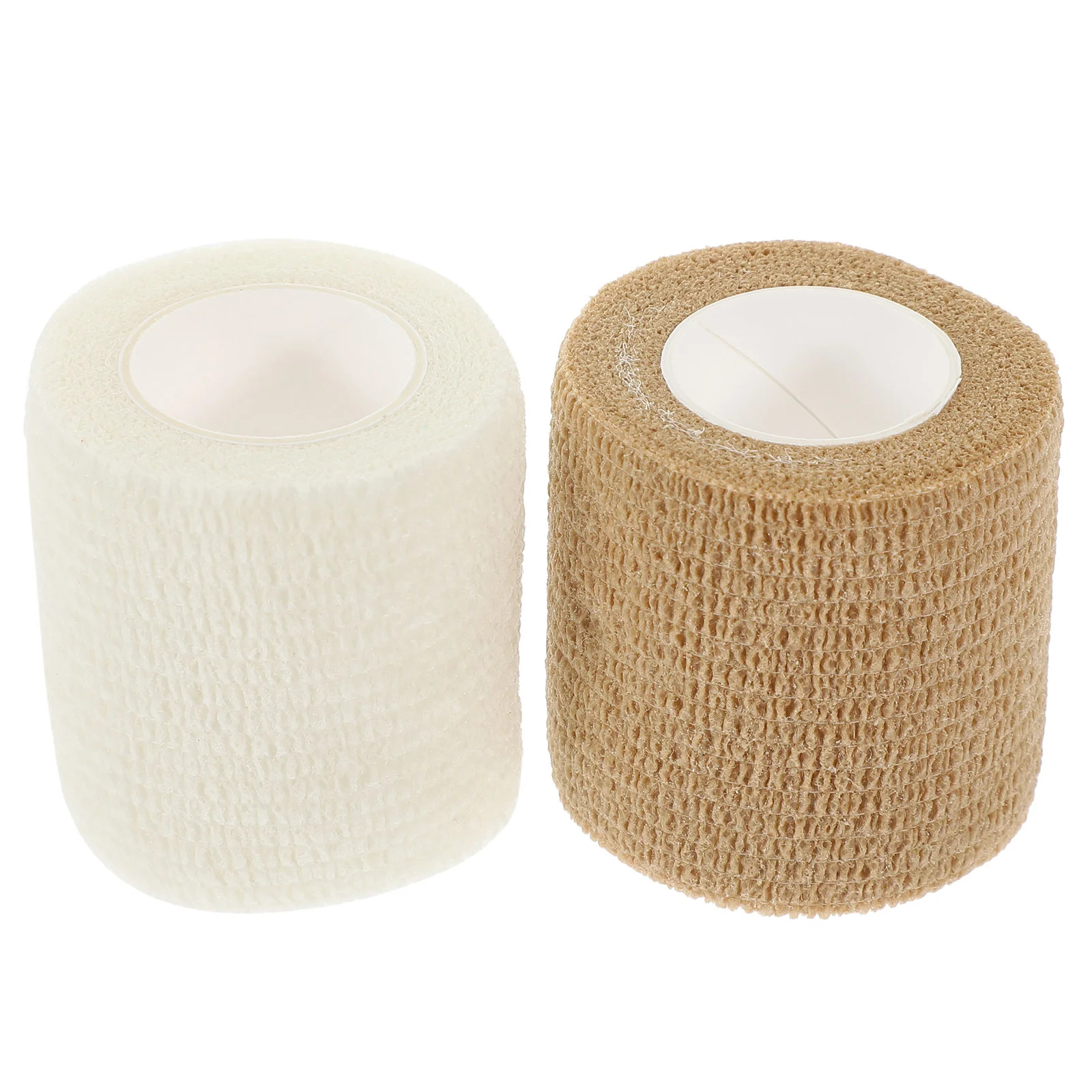 

12 Rolls Self Sticking Bandage Wrap Elastic Leg Bandages Flexible Fabric Non-woven Pressure Wraps Knee Pain