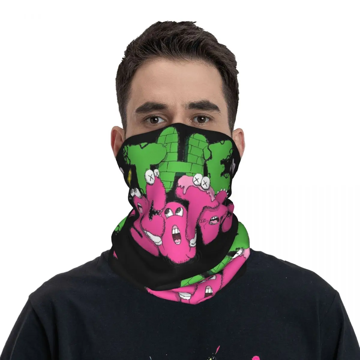 

The Scotts Travis Scott Mask Scarf Accessories Neck Gaiter Hip Hop Bandana Warm Riding Face Mask for Men Women All Season