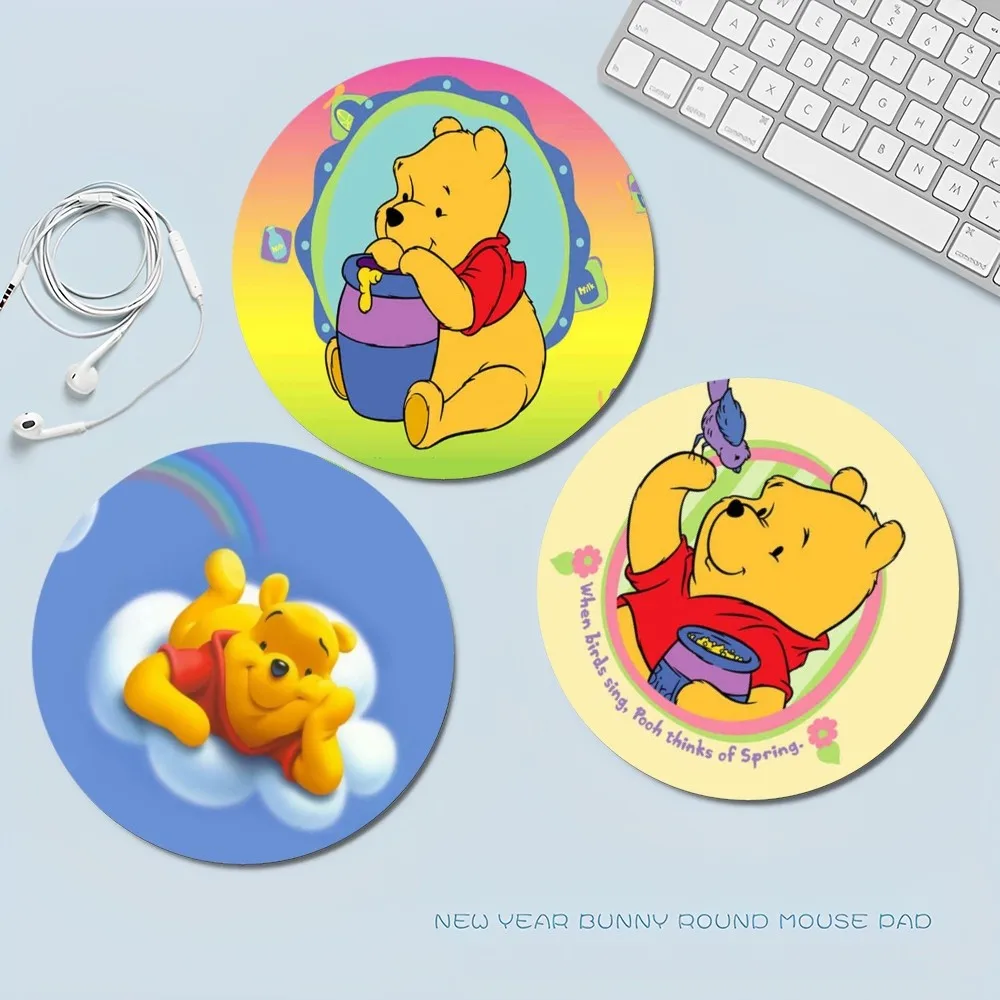 Коврик для мыши Disney Winnie The Pooh маленький круглый скоростной вариант игровая