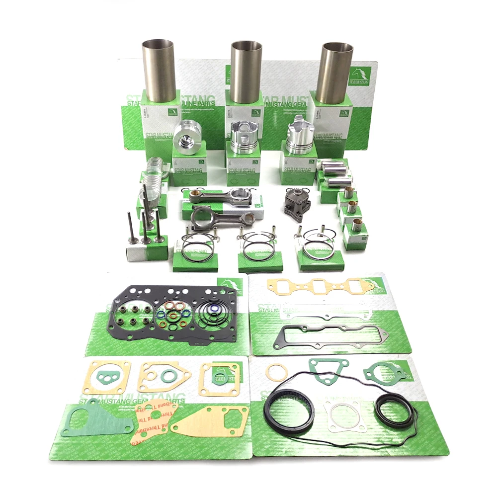 3TN82 поршень гильзы цилиндра 129402-22080 кольцевой клапан прокладка подшипниковая