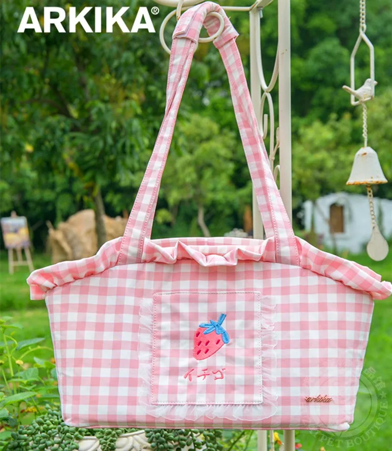 

ARKIKA Cat Bag Out Portable Pet Cat Summer Portable Shoulder Dog with Large Capacity Backpack Supplies