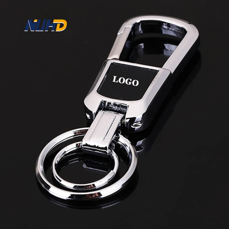 

Metal Leather Car KeyChain For Volvo Jaguar Skoda Peugeot Lexus Fiat Chevrolet Renault KIA Car Key Rings Anti-loss Accessories