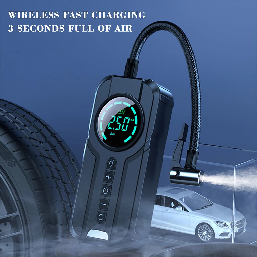 

Car 12V Auto Tyre Air Pump Compressor Powerful Inflator Inflatable