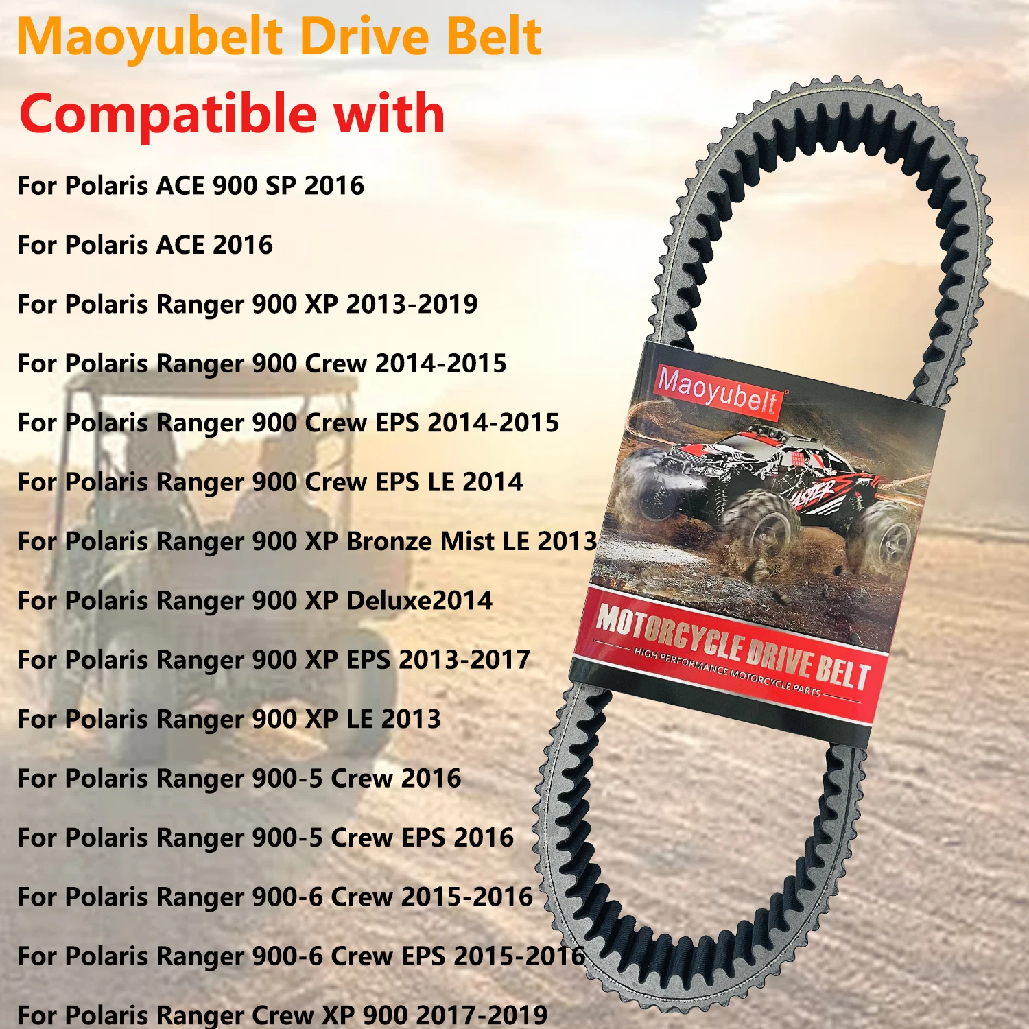 

Ремень 3211149 тяжелый Ranger CVT, ремень привода совместимый с приводным ремнем Polaris 2013-2019 Polaris Ranger XP 900/Ranger XP 900 C
