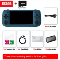 max 256gb anbernic new rg503 linux portable game console 4 95 inch oled screen mobile game player rk3566 1 8ghz support 5g wifi