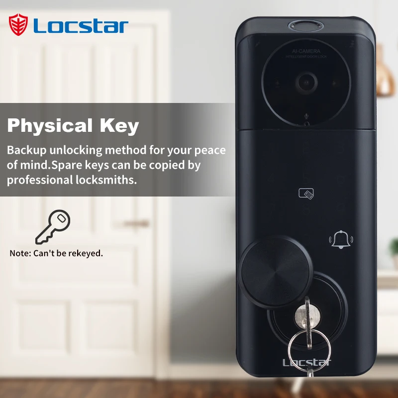 Locstar Бесплатный образец безопасности Fechadura Eletronic Cerradura цифровой интеллектуальный