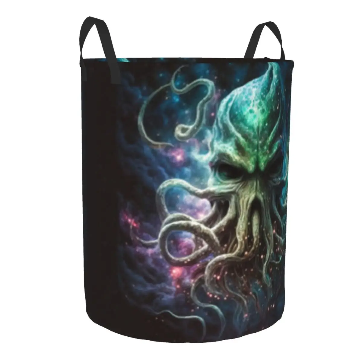 Космическая Dreamscape Cthulhu корзина для белья в виде осьминога складная грязная