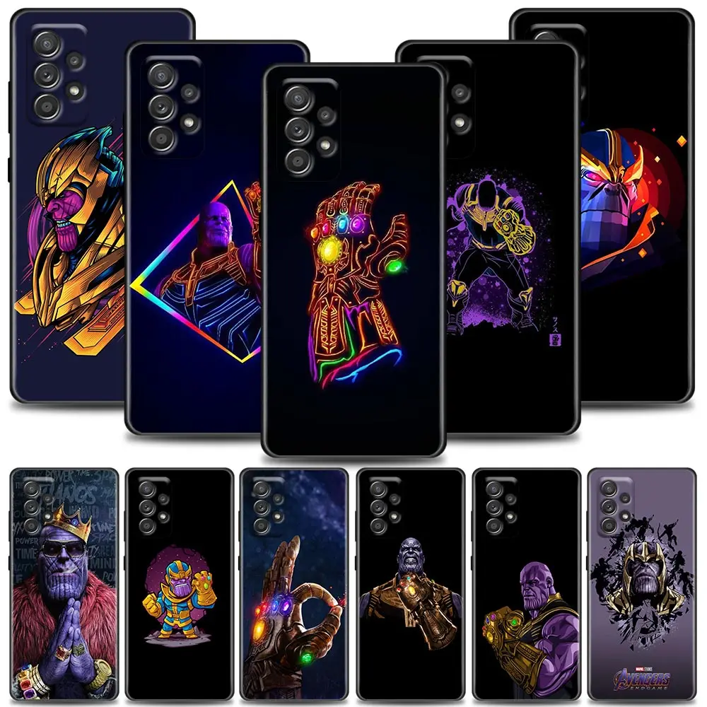 

Marvel Avengers Thanos Comics Phone Case For Samsung Galaxy A72 A52 A32 A02s A12 A42 A71 A51 A31 A21 A11 A01 A02 A03 5G 4G Cover