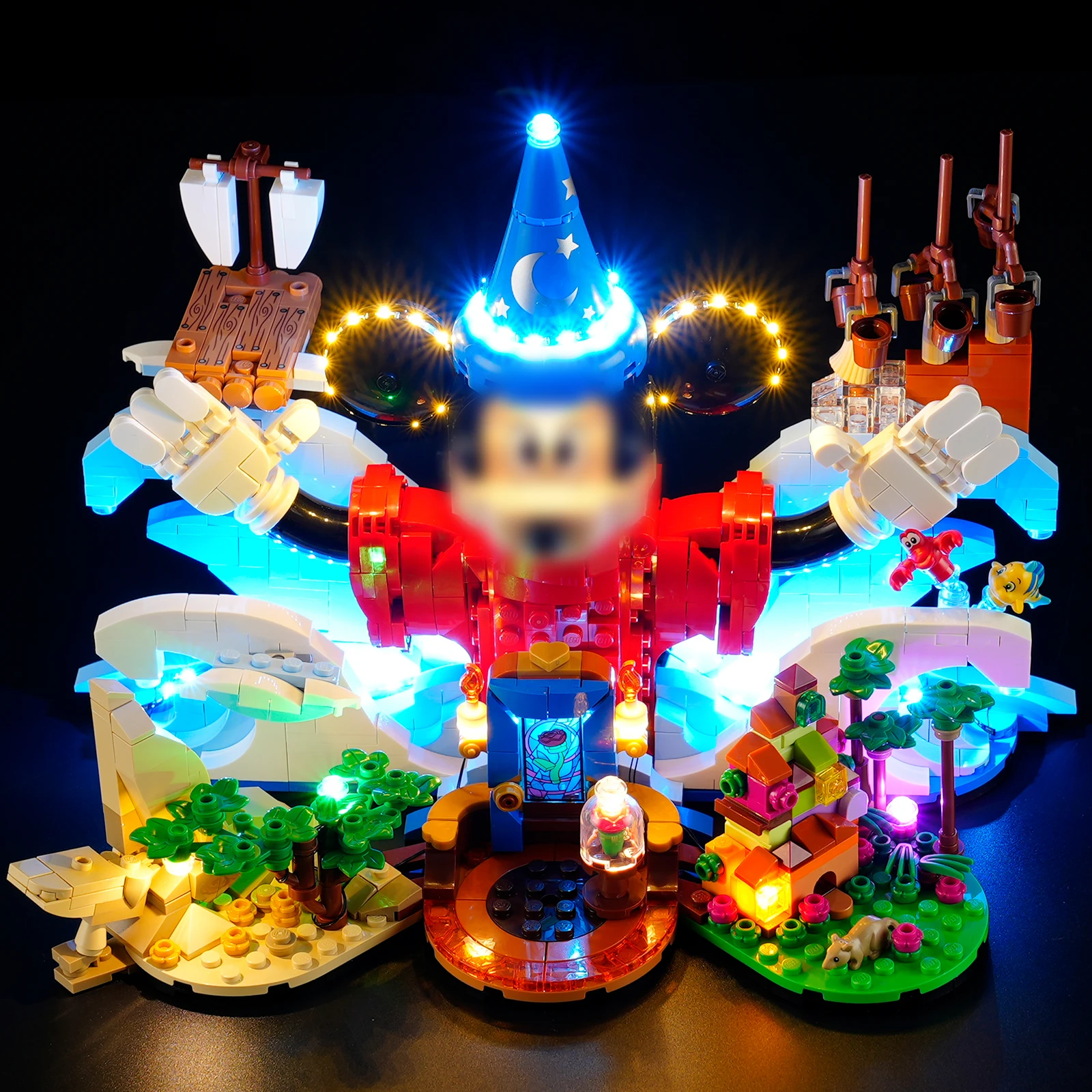 Светодиодное освещение HPROSPER 5 В (без модели) для LEGO 21352 Magic of Disney Light Up Your Building Blocks с