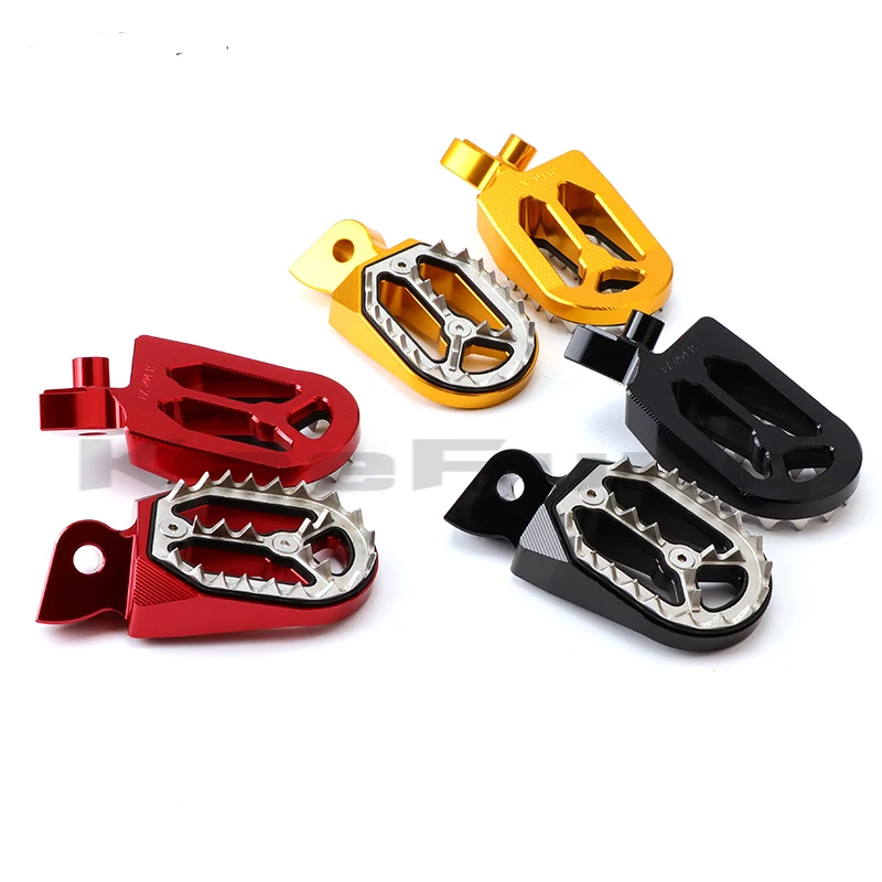 Foot Pegs Aluminum Rests Pegs  Rests For Yamaha Yz250f Wr450f Yz 250 125 85 Wr 250f 426f 450f