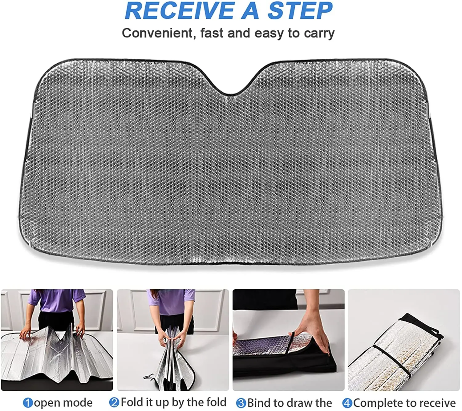 Рисунок 6 - Солнцезащитный козырек на лобовое стекло автомобиля