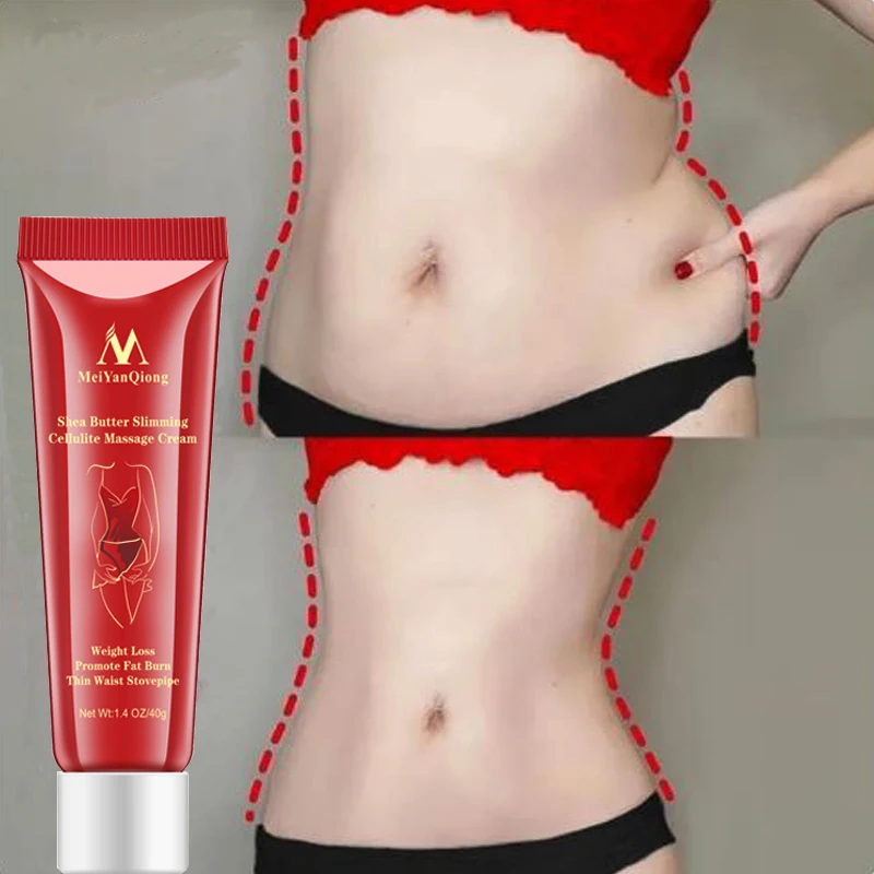 

40g Weight Loss Slimming Cream Promotes Fat Burning Create Beautiful Curve Ointment Slimming Convenient Effective Dressing