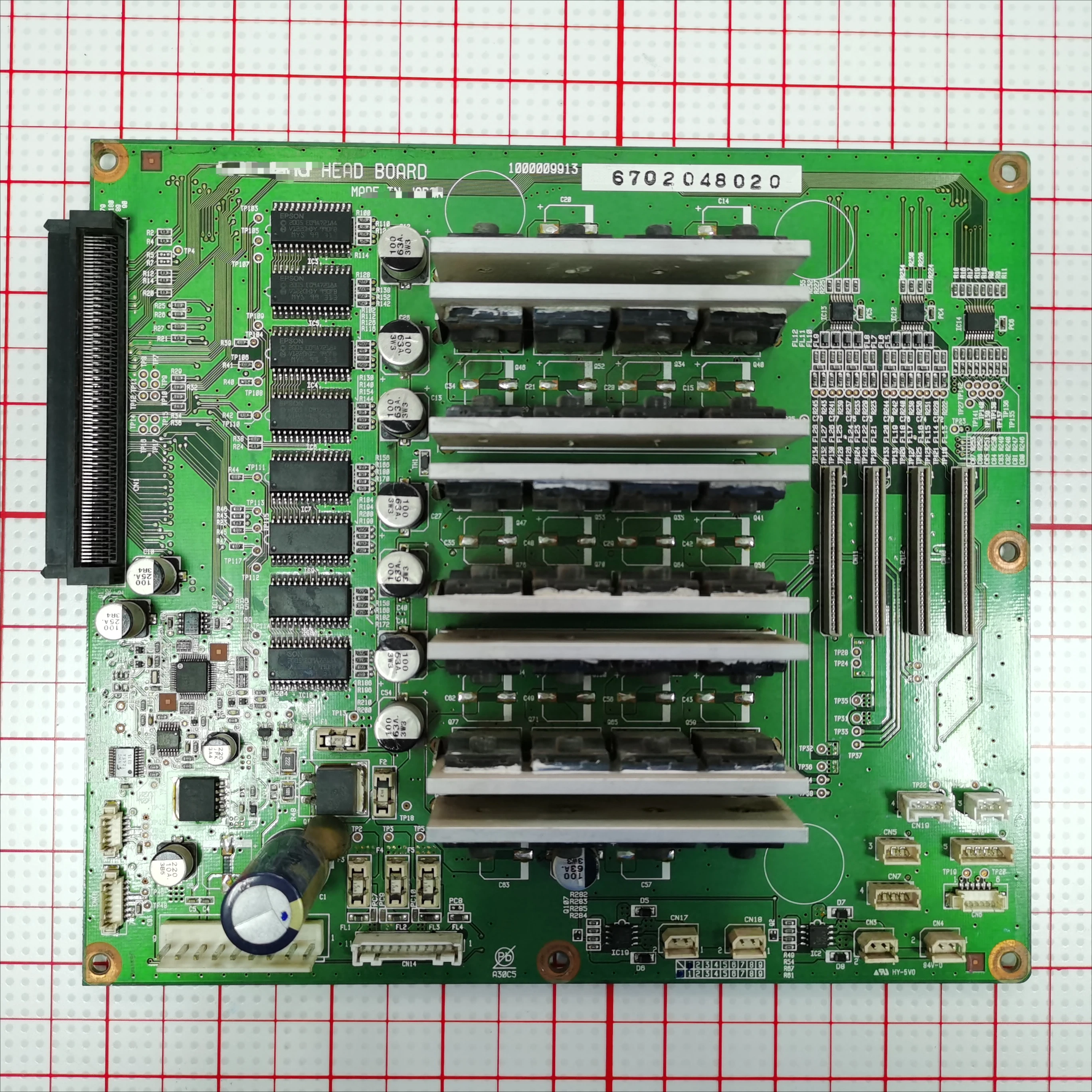 Подержанные запасные части в сборе головная плата для roland XC540 FH740 XJ640 XJ740