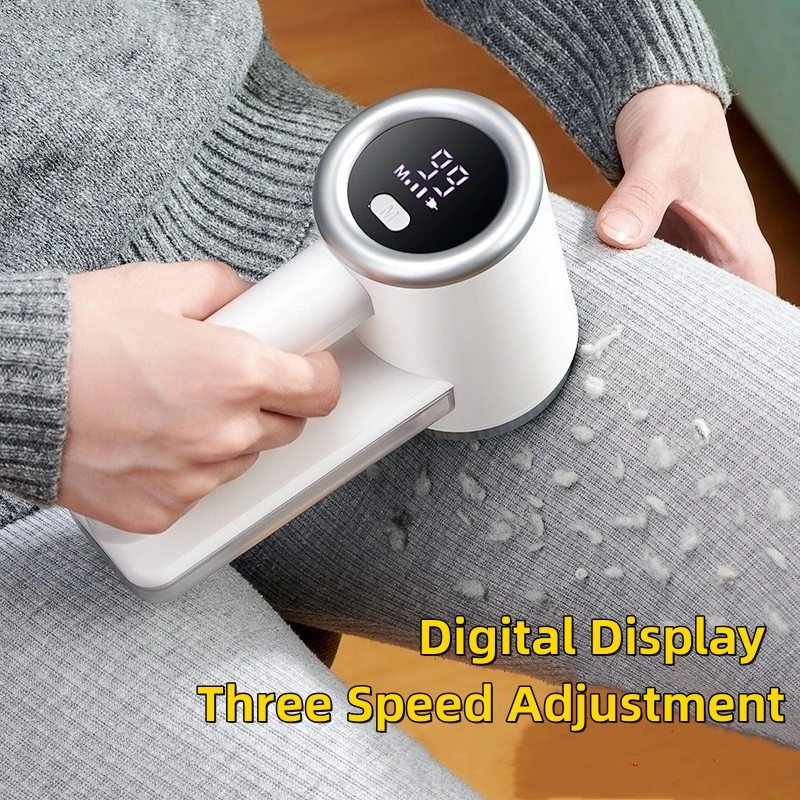 Pill Lint Remover 3 Speeds 2000mah Led Display Fuzz Remover For Sweater Couch Bedding Sheets